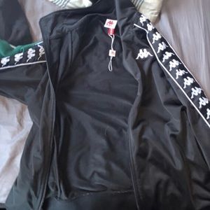 Black kappa jacket